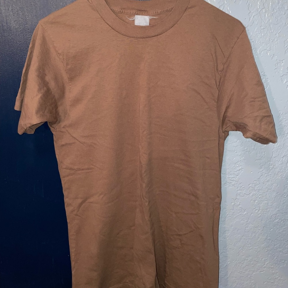 oversized brown t shirt
